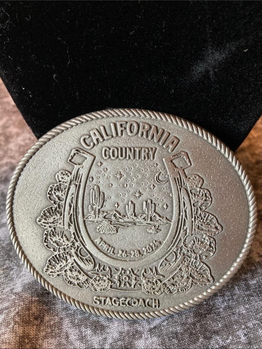 California Country Commemorative Belt Buckle